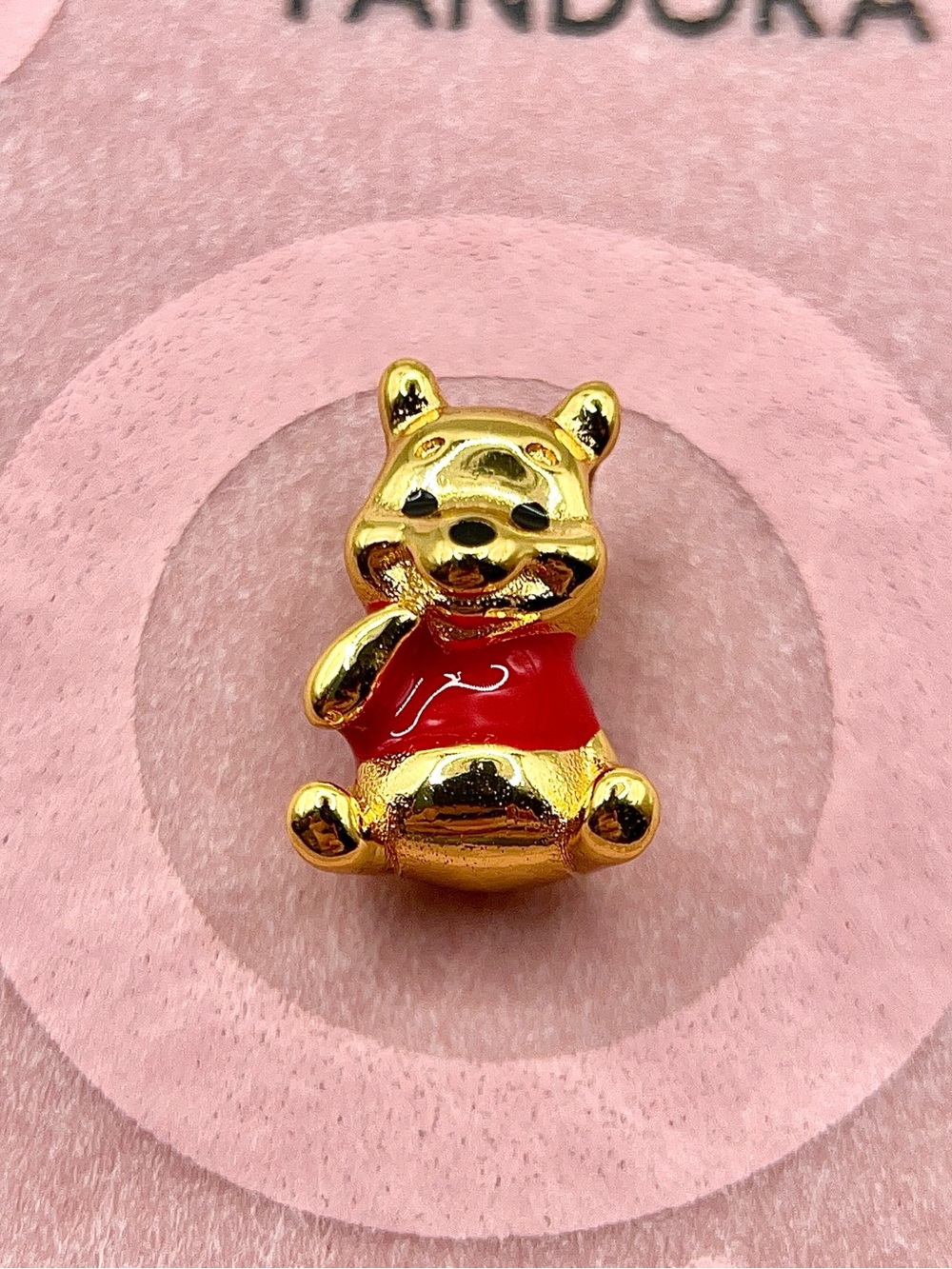 Pandora Disney Winnie The Pooh Gold Plated Charm